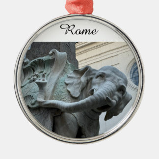 Adorno Metálico El elefante y el obelisco de Bernini - Roma Italia