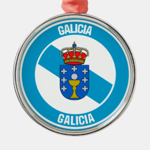 Adorno Metálico El emblema de Galicia
