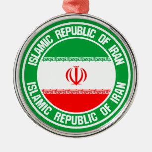Adorno Metálico El emblema de la Ronda de Irán