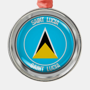 Adorno Metálico El emblema de la Ronda Santa Lucía