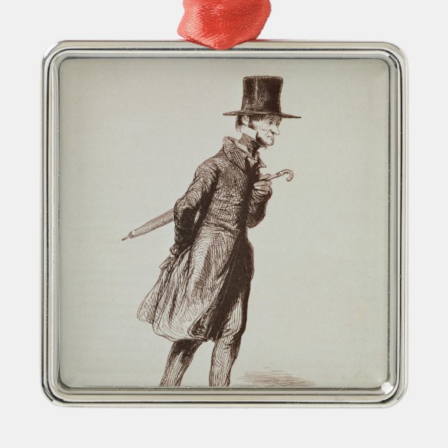 Adorno Metálico El empleado (Frente)