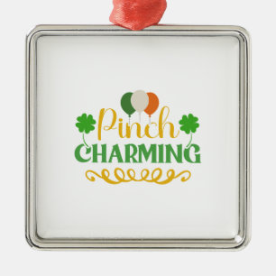 Adorno Metálico El encanto irlandés de la pulgada