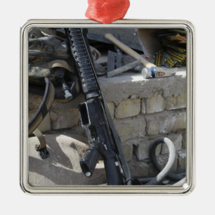 Adorno Metálico El equipo de un infante de marina