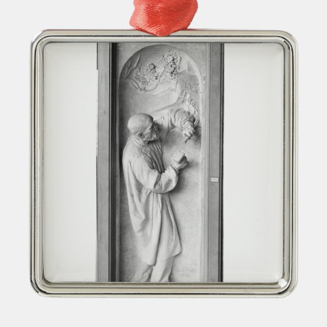 Adorno Metálico El escultor, 1896 (Frente)