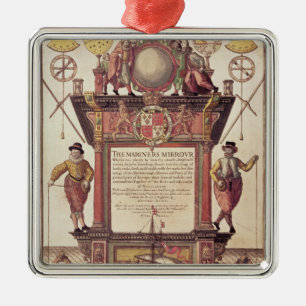 Adorno Metálico El espejo de los marinos, titlepage