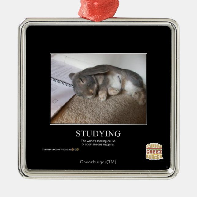 Adorno Metálico El estudiar (Frente)