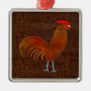 Adorno Metálico El gallo 2009