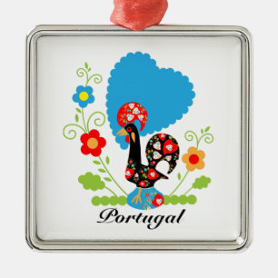 Adorno Metálico El gallo portugués