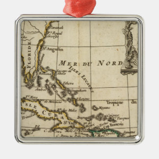 Adorno Metálico El Golfo de México, islas del Caribe