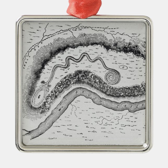 Adorno Metálico El gran montón de la serpiente (Frente)