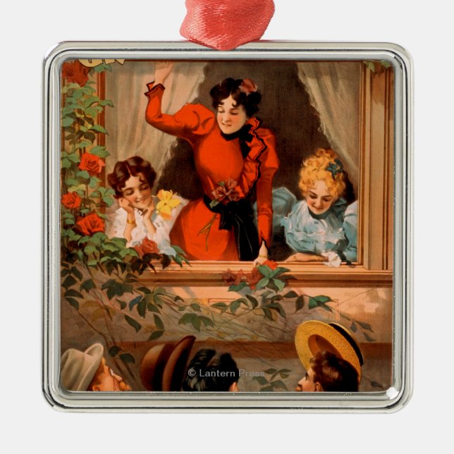 Adorno Metálico El gran poster común del teatro de Gotham Co. (Frente)