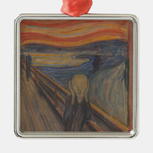 Adorno Metálico El grito de la naturaleza de Edvard Munch 1893
