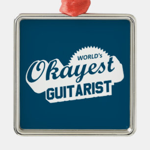 Adorno Metálico El guitarista más Okayer del mundo