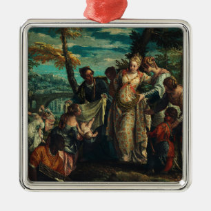Adorno Metálico El hallazgo de Moisés por Veronese Arte Fino