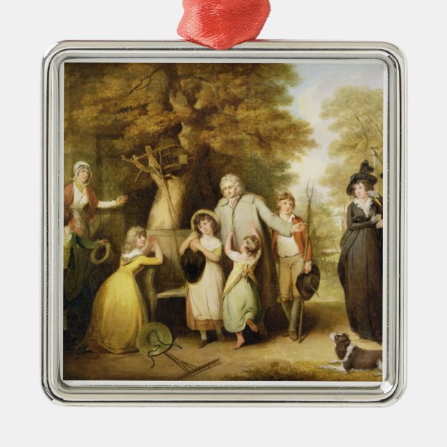 Adorno Metálico El heredero benévolo o el arrendatario restaurado (Frente)