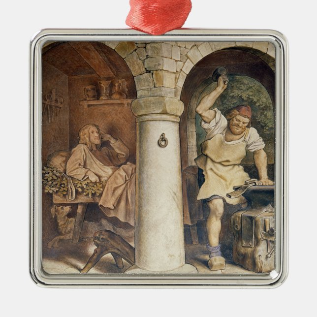 Adorno Metálico El herrero de Ruhla, c.1854 (Frente)