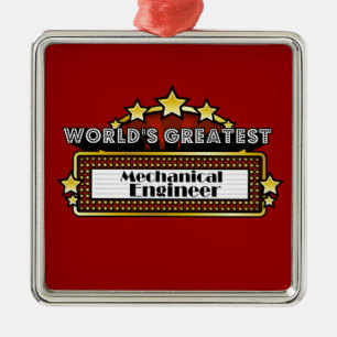 Adorno Metálico El ingeniero industrial más grande del mundo