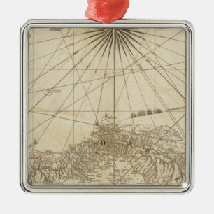 Adorno Metálico El istmo de Panamá