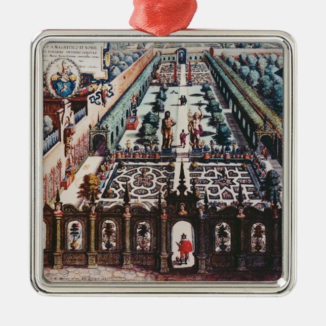 Adorno Metálico El jardín de Burgermeister Schwind (Frente)