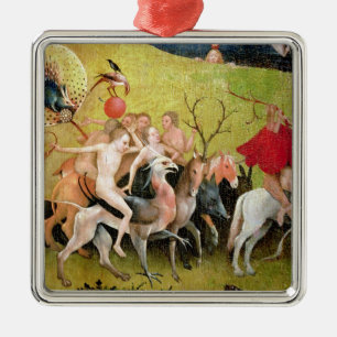 Adorno Metálico El jardín de placeres terrestres: Alegoría de