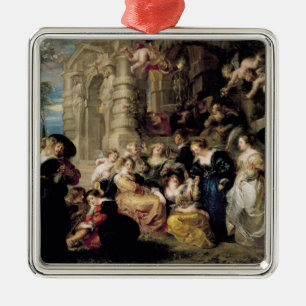 Adorno Metálico El jardín del amor, c.1630-32