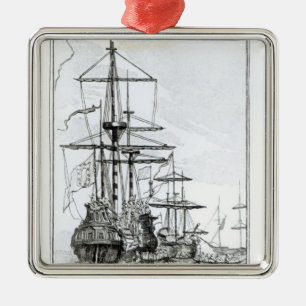 Adorno Metálico El jeque o gobernador de Mozambique