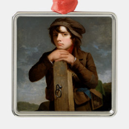 Adorno Metálico El joven tinerante (de James Henry Beard)