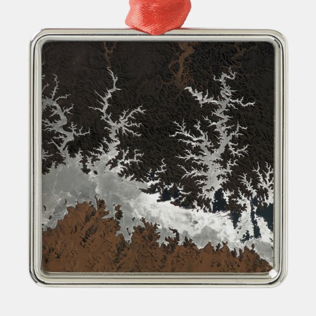 Adorno Metálico El lago Nasser de Egipto (Frente)