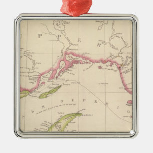 Adorno Metálico El lago Superior