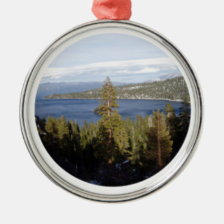 Adorno Metálico El lago Tahoe escénico de lujo
