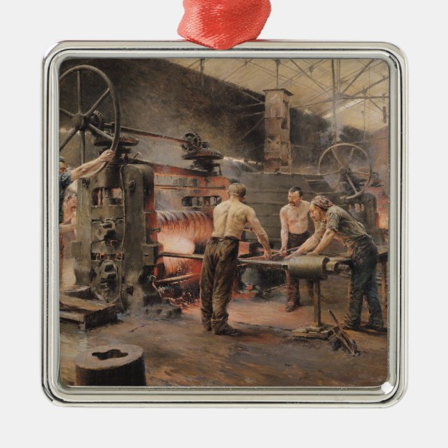 Adorno Metálico El laminador (Frente)