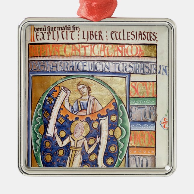 Adorno Metálico El libro de Ecclesiastes (Frente)