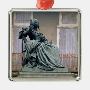 Adorno Metálico El marqués de Sevigne (1626-1696) 1857-59 (bronz