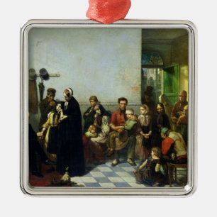 Adorno Metálico El médico para los pobres