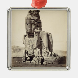 Adorno Metálico El "Memnon vocal", estatua colosal de Amenhotep I