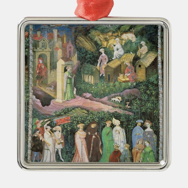 Adorno Metálico El mes de junio, c.1400 (Frente)