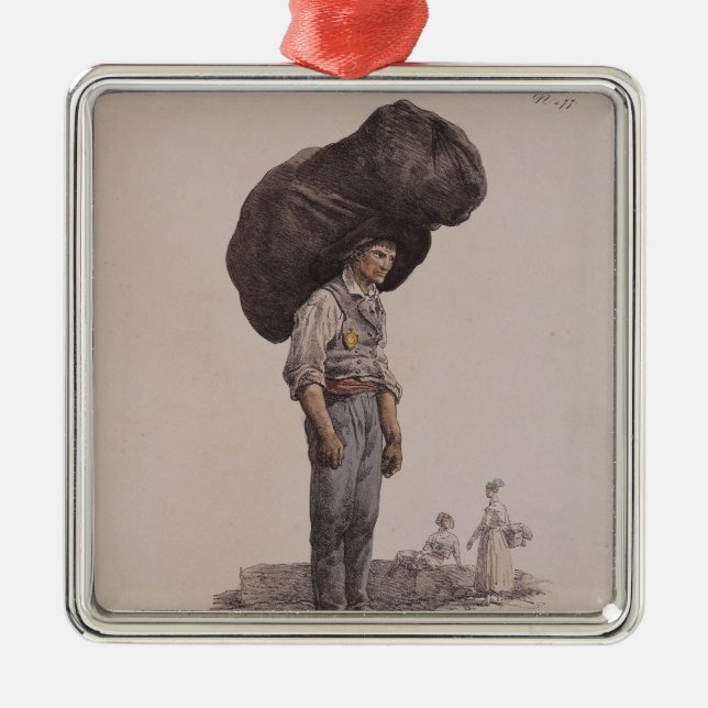 Adorno Metálico El minero (Frente)