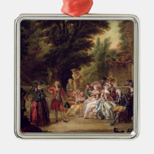 Adorno Metálico El minué debajo del roble, 1787