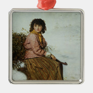 Adorno Metálico El Mistletoe Gatherer, 1894