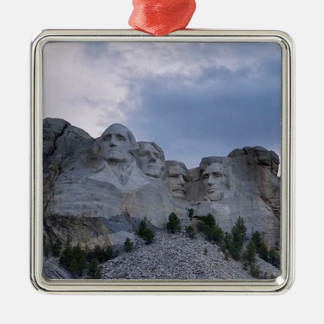 Adorno Metálico El monte Rushmore (Frente)