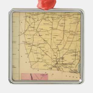 Adorno Metálico El municipio del cerezo