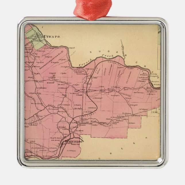 Adorno Metálico El municipio francés de la cala (Frente)