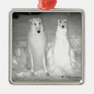 Adorno Metálico ¡El Mychtar famoso y su Snowdog! :)