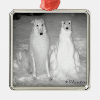 Adorno Metálico ¡El Mychtar famoso y su Snowdog! :)