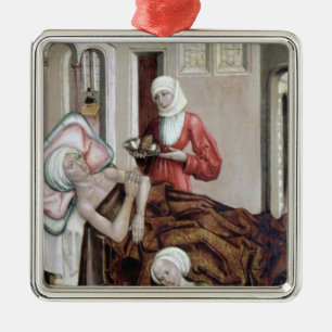 Adorno Metálico El nacimiento de San Juan el Bautista