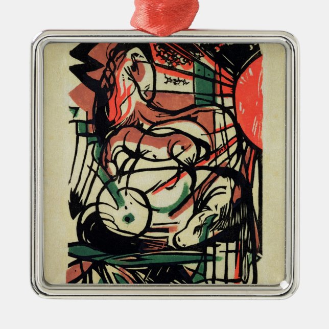 Adorno Metálico El nacimiento del caballo, 1913 (Frente)