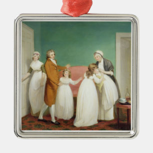 Adorno Metálico El nacimiento del heredero, c.1799 (aceite en