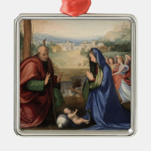 Adorno Metálico El Nacimiento por Fra Bartolommeo
