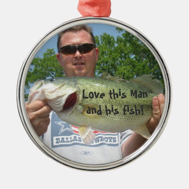 Adorno Metálico El navidad adorna añade la foto (Frente)