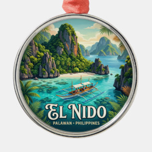Adorno Metálico El Nido Filipinas